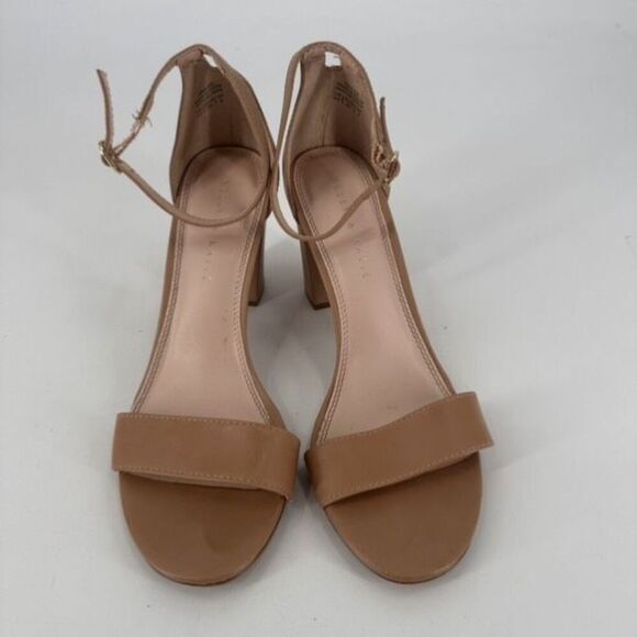 Kelly & Katie Hailee Nude Pump T Strap Sandals Size 8.5 - Picture 5 of 10